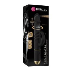   Dorcel - vibrátor s pohyblivým klitorálním stimulátorem - černý