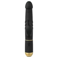  Dorcel - vibrátor s pohyblivým klitorálním stimulátorem - černý