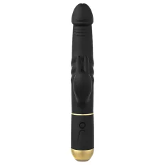   Dorcel - vibrátor s pohyblivým klitorálním stimulátorem - černý