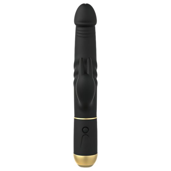 Dorcel - vibrátor s pohyblivým klitorálním stimulátorem - černý