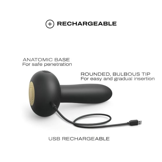 Dorcel Deep Thrust - pulzující vibrátor (černý)