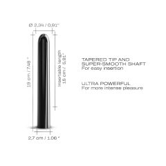 Dorcel Black Muse 2.0 - nabíjecí černý vibrátor