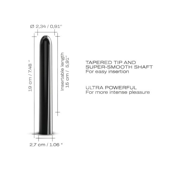 Dorcel Black Muse 2.0 - nabíjecí černý vibrátor