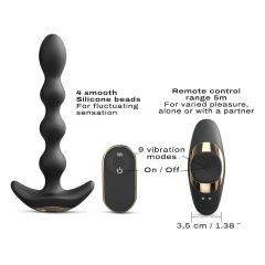   / Dorcel Flexi Balls - nabíjecí rádiové anální vibrátor (černý)