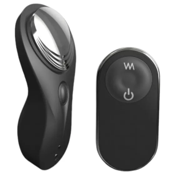 Dorcel Discreet Vibe + - bezdrátový nabíjecí stimulátor klitorisu (černý)