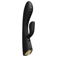   Dorcel Flexi Rabbit - hřejivý vibrátor s klitoriální zónou (černý)