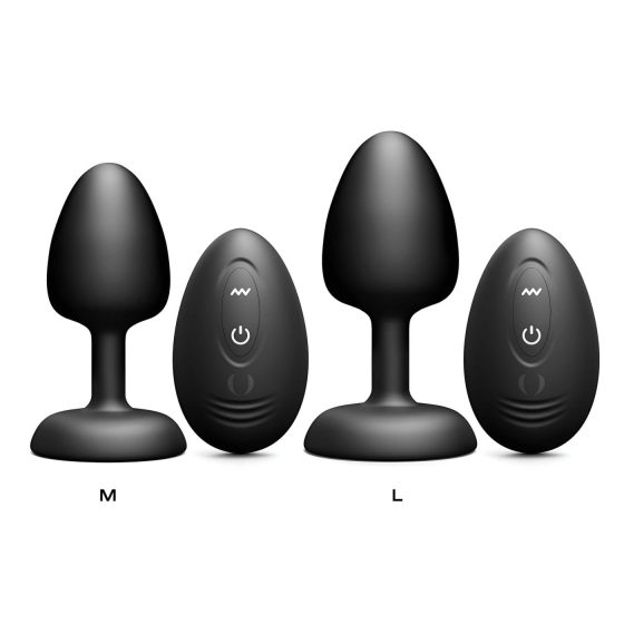 Dorcel - kuličkový, dálkové ovládání anální vibrátor M - (černý)