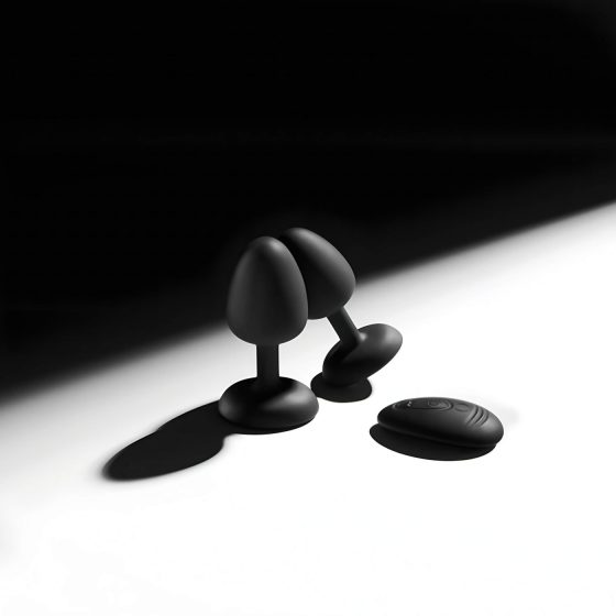 Dorcel - kuličkový, dálkový anální vibrátor M - (černý)