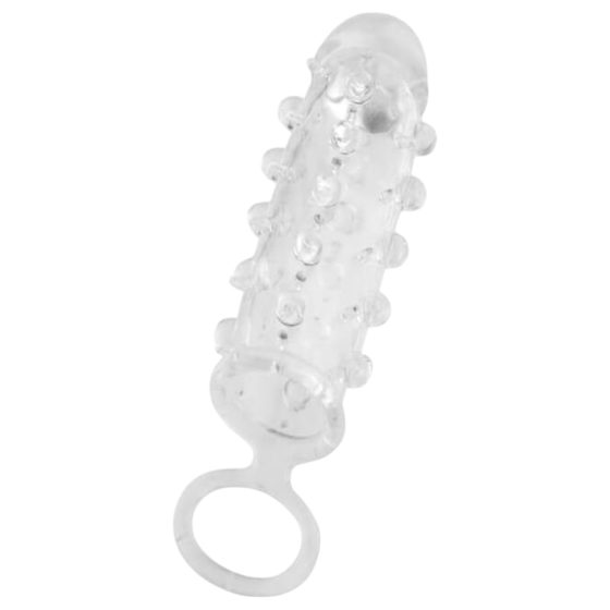 Dorcel Mr. Orgasm - kuličkový návlek na penis (průhledný)