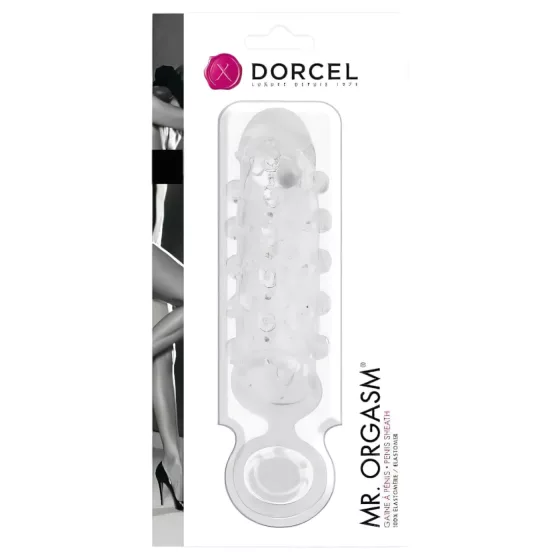 Dorcel Mr. Orgasm - kulatý návlek na penis (průhledný)