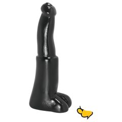 AnimHole Bull - býčí penis dildo - 25 cm (černé)
