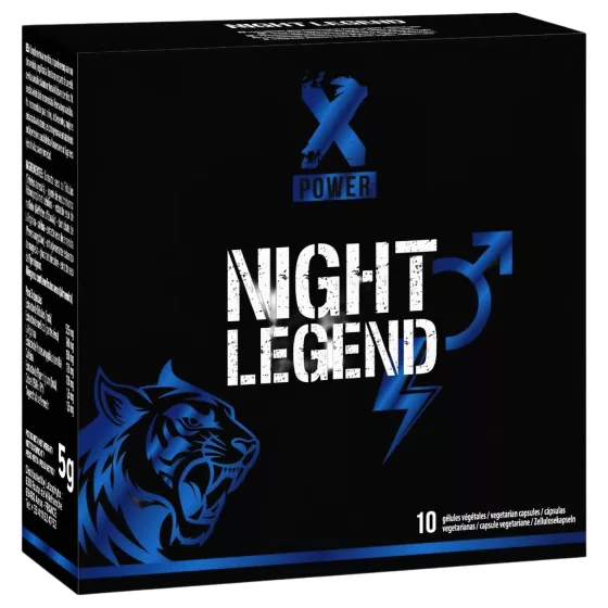 XPOWER Night Legend - doplněk stravy v kapslích pro muže (10 ks)