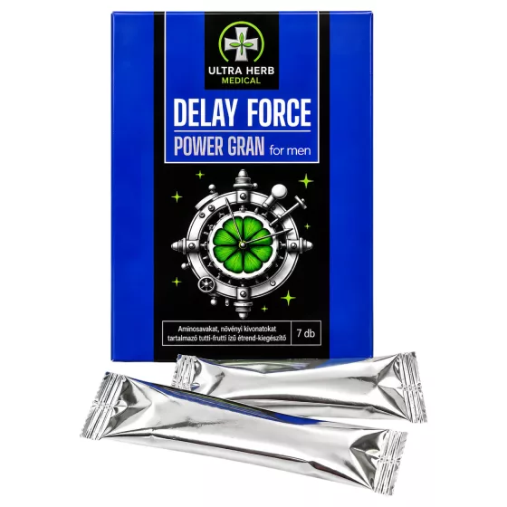 Delay Force Power - doplněk stravy v prášku pro oddálení ejakulace (7 sáčků)