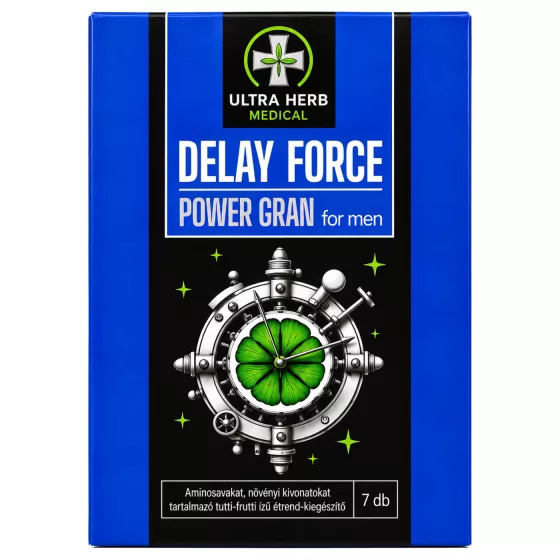 Delay Force Power - doplněk stravy v prášku pro oddálení ejakulace (7 sáčků)