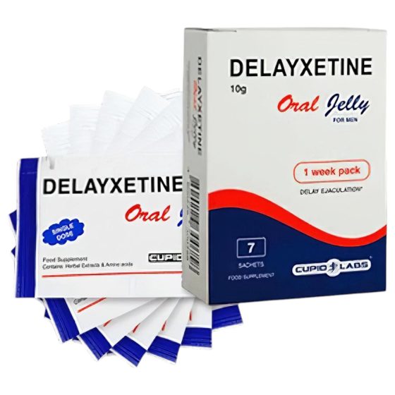 Delayxetine - doplněk stravy - gél - pro muže (7 sáčků)