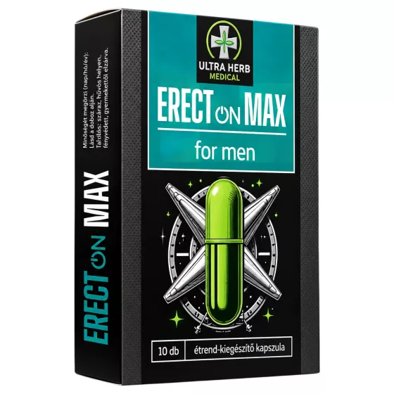 ErectOn Max - doplněk stravy pro muže - kapsle - 10 ks