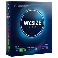 My.Size PRO - kondom na míru - 47 mm (3 ks)