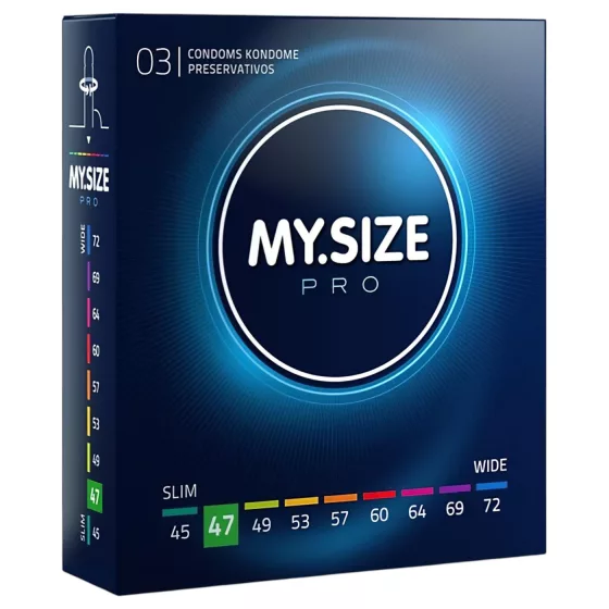 My.Size PRO - kondom na míru - 47 mm (3 ks)