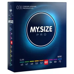 My.Size PRO - kondom na míru - 60 mm (3 ks)