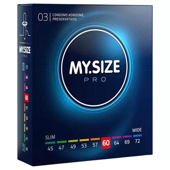 My.Size PRO - kondom na míru - 60 mm (3 ks)