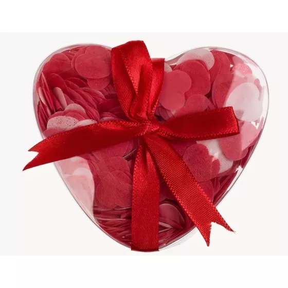 Hearts - koupelové konfety - voňavé růžové okvětní lístky - 30g