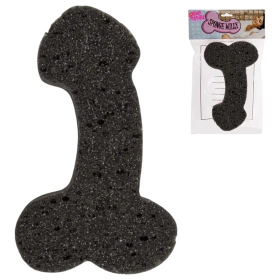 Pěnová houbička ve tvaru penisu (různé barvy)