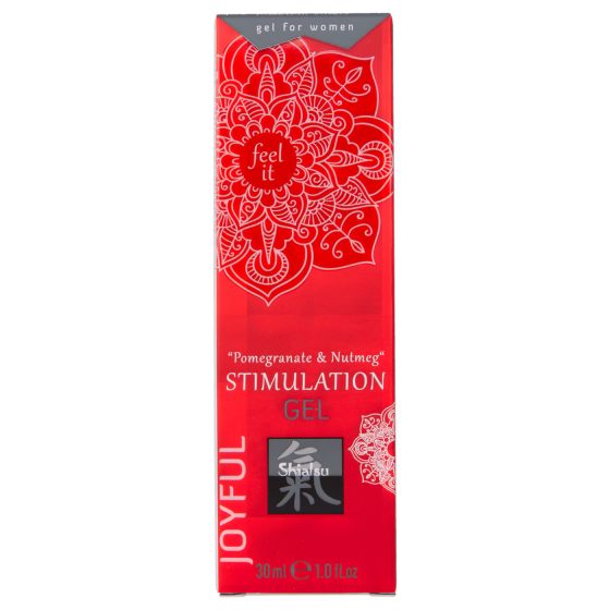 HOT Shiatsu - stimulační krém pro ženy - granátové jablko (30ml)