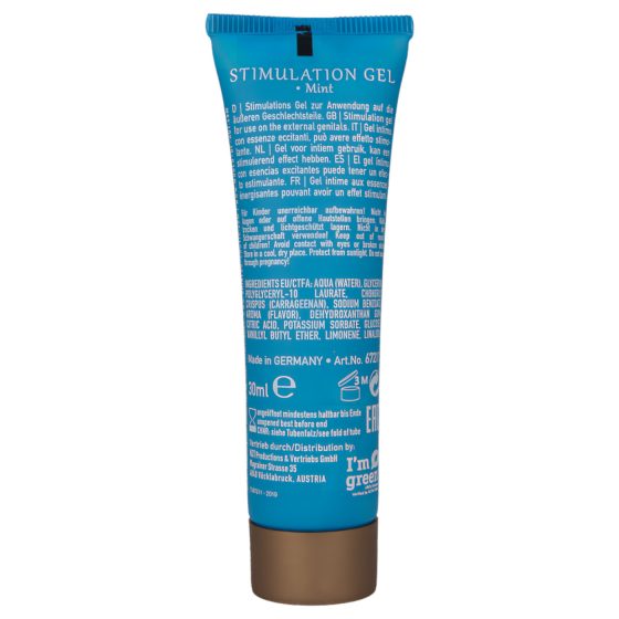 HOT Shiatsu Joyful - stimulační krém pro ženy - máta (30 ml)