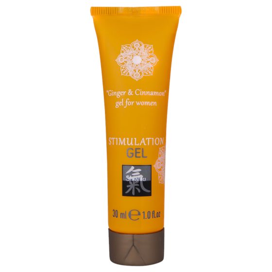 HOT Shiatsu - stimulační krém pro ženy - zázvor a skořice (30 ml)