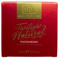   HOT Twilight Natural - feromonový parfém pro ženy (15 ml) - bez vůně