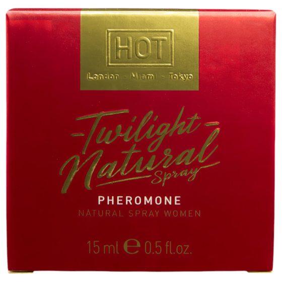 HOT Twilight Natural - feromonový parfém pro ženy (15 ml) - bez vůně