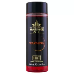 HOT - masážní olej na pokožku - hřejivý efekt - 100 ml