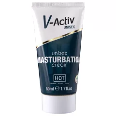   Hot V-Active - stimulační unisex masturbační krém (50 ml)