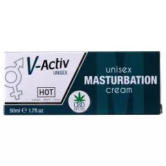   Hot V-Active - stimulační unisex masturbační krém (50 ml)