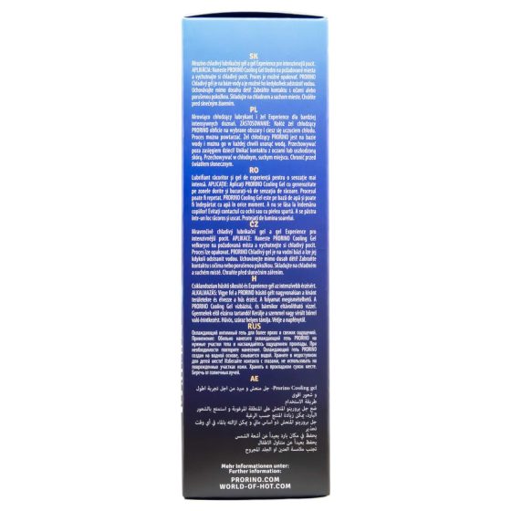 HOT Prorino - silně chladivý intimní krém pro muže (100 ml)