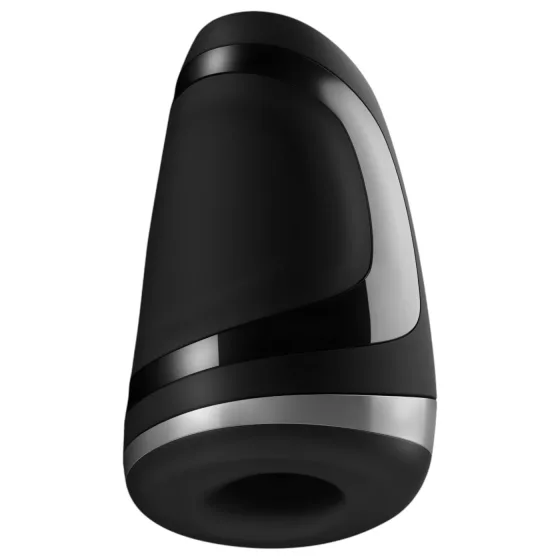 Satisfyer Men Heat Vibration - nahřívací vibrátor na žalud (černý)