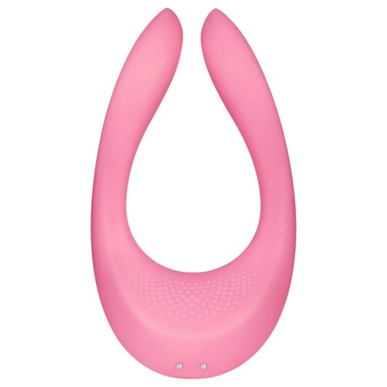 Satisfyer - párový vibrátor - dobíjecí - růžová