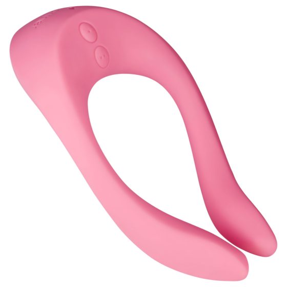 Satisfyer - párový vibrátor - dobíjecí - růžová