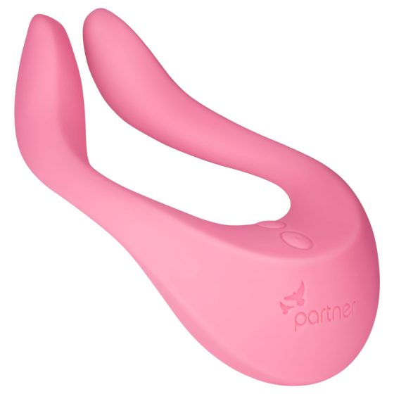 Satisfyer - párový vibrátor - dobíjecí - růžová