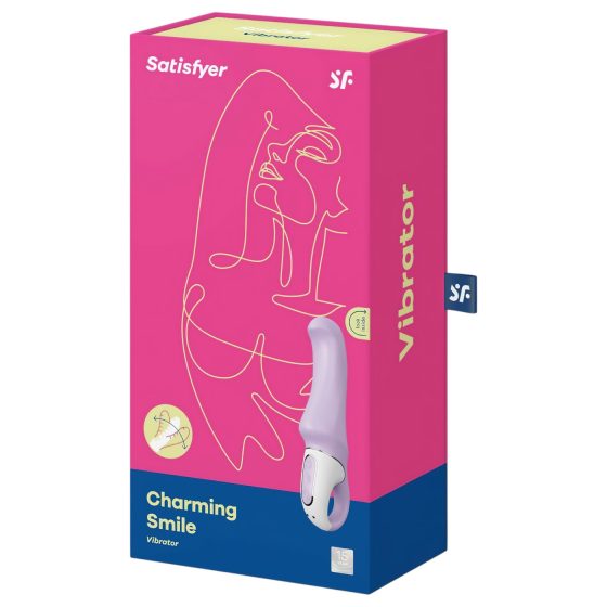 Satisfyer - vibrátor na bod G - vodotěsný, dobíjecí - fialový