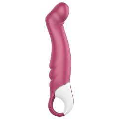   Satisfyer Petting Hippo - akumulátorový, vodotěsný vibrátor (růžový)