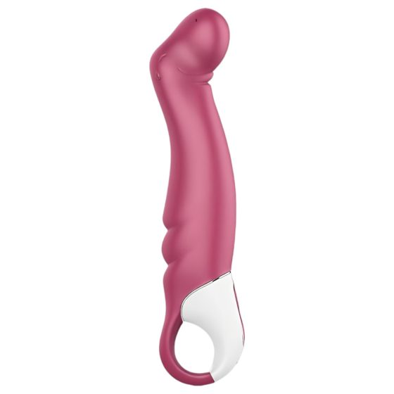 Satisfyer Petting Hippo - akumulátorový, vodotěsný vibrátor (růžový)