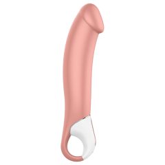   Satisfyer Master - vodotěsný, dobíjecí vibrátor (přírodní)