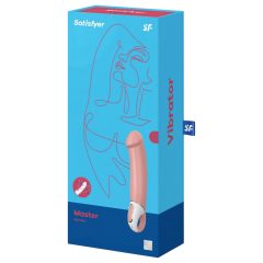   Satisfyer Master - vodotěsný, dobíjecí vibrátor (přírodní)