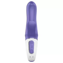   Satisfyer Magic Bunny - vodotěsný vibrátor s klitorálním ramenem (fialový)