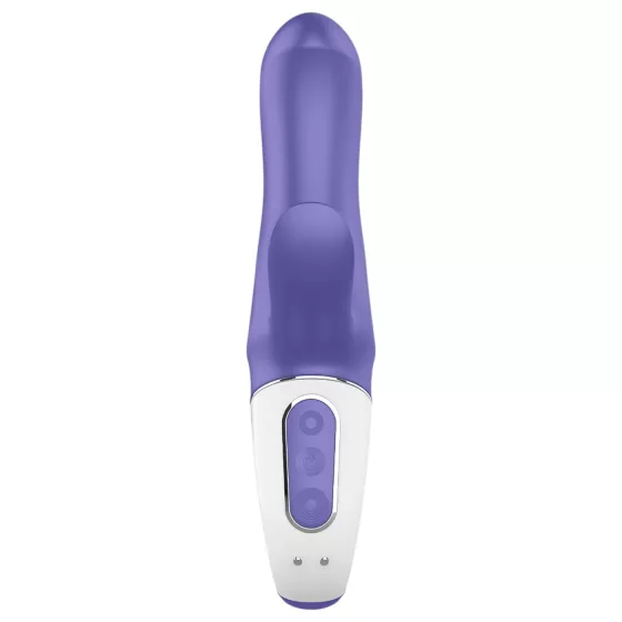Satisfyer Magic Bunny - vodotěsný vibrátor s klitorálním ramenem (fialový)