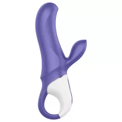   Satisfyer Magic Bunny - vodotěsný vibrátor s klitorálním ramenem (fialový)