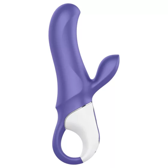 Satisfyer Magic Bunny - vodotěsný vibrátor s klitorálním ramenem (fialový)