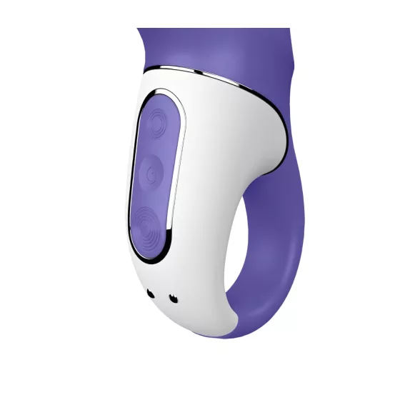 Satisfyer Magic Bunny - vodotěsný vibrátor s klitorálním ramenem (fialový)