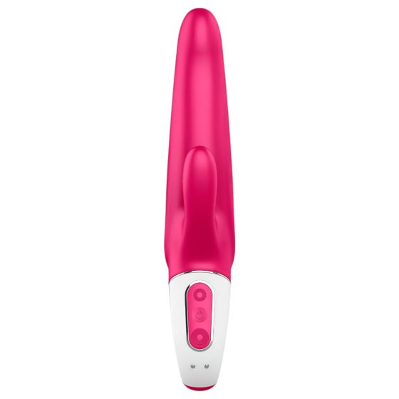 Satisfyer Mr. Rabbit - vibrátor s klitorálním výběžkem - vodotěsný - růžový
